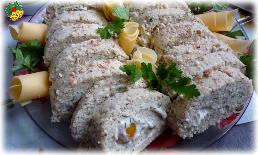 Рулет из кабачка