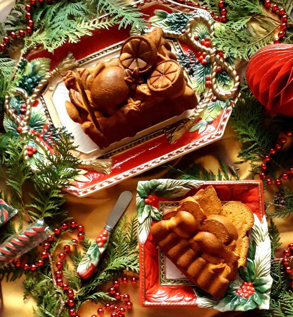 Рождественская выпечка - мандариновый кекс 🎄