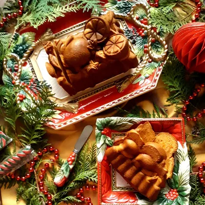 Рождественская выпечка - мандариновый кекс 🎄