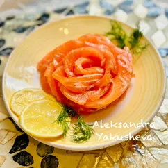Засолка лосося сухим способом