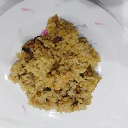 Рис с морским коктейлем в мультиварке