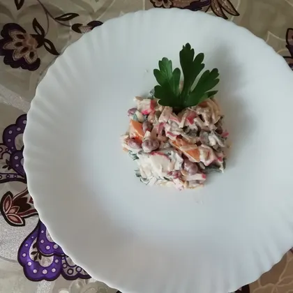 Крабовый салат "Импровизация"
