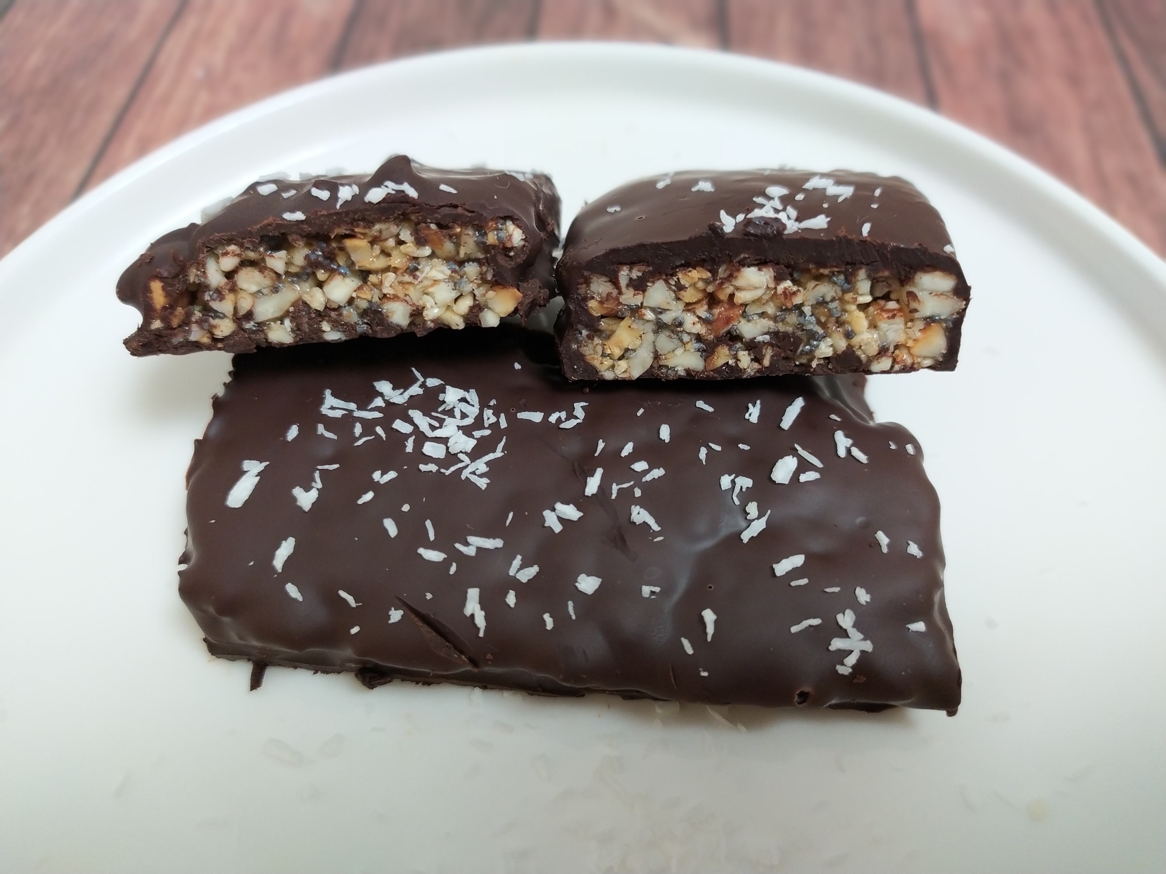 Ореховые батончики с маком и мёдом