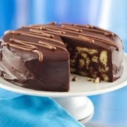 Шоколадный торт из печенья – без выпекания