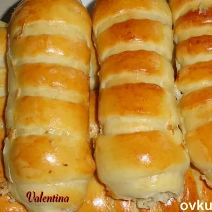 Закусочные булочки с плавленым сыром