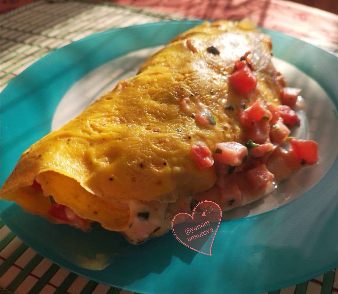 Яичный рулет