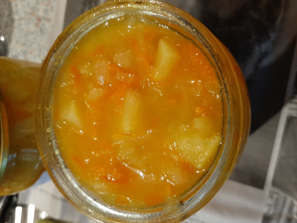 Салат из кабачков с морковью и луком
