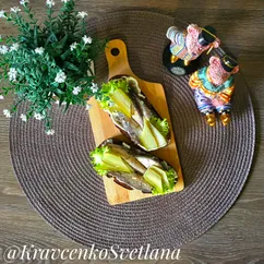 Бутерброды со шпротами