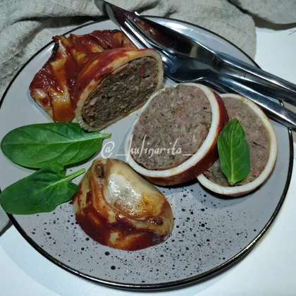 Фаршированные кальмары с крабовыми палочками и яйцом – пошаговый рецепт приготовления с фото