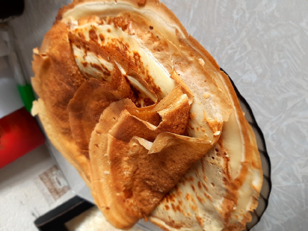 Блины на каше