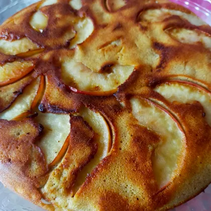 Яблочный пирог на сковороде 🍎
