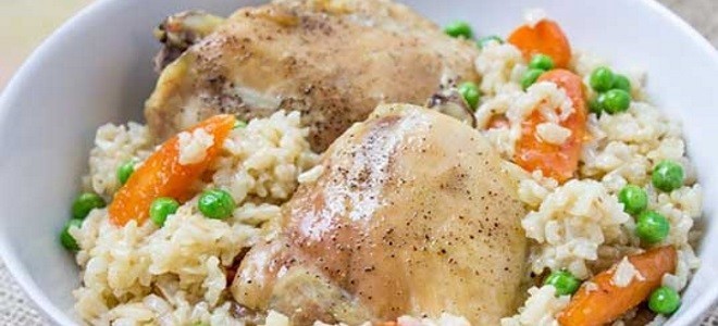 Курица с рисом в мультиварке - рецепты с фото