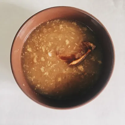 Турецкий суп с булгуром и копчёностями