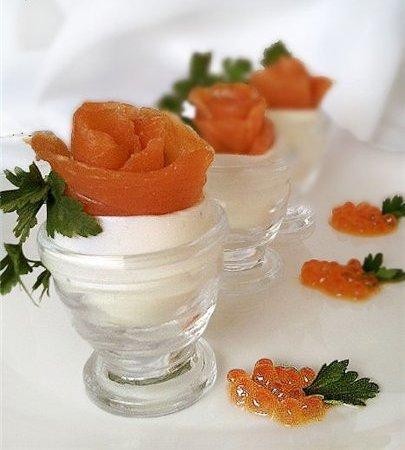 Эффектная закуска из семги