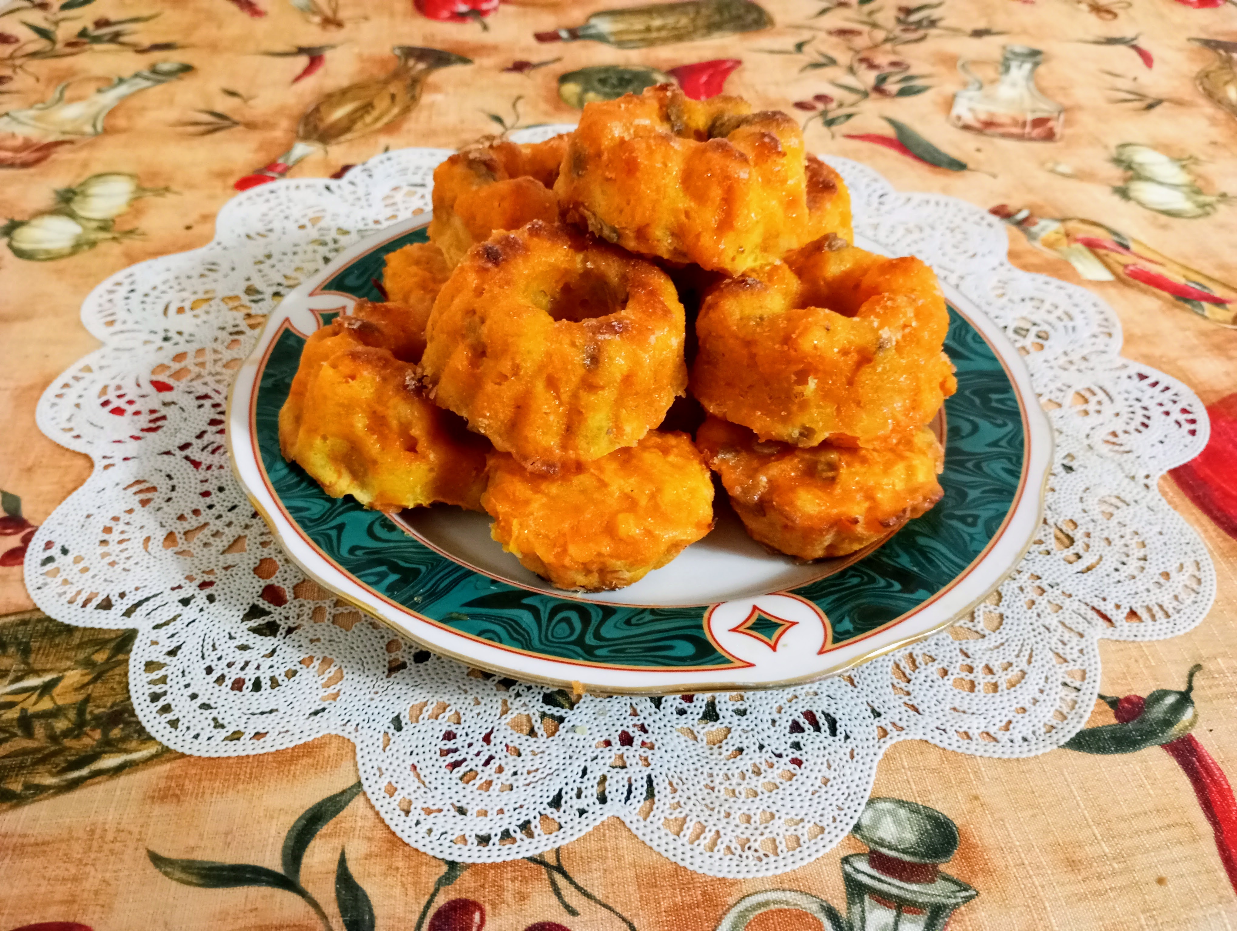Морковные кексы