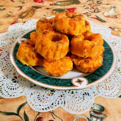 Морковные кексы