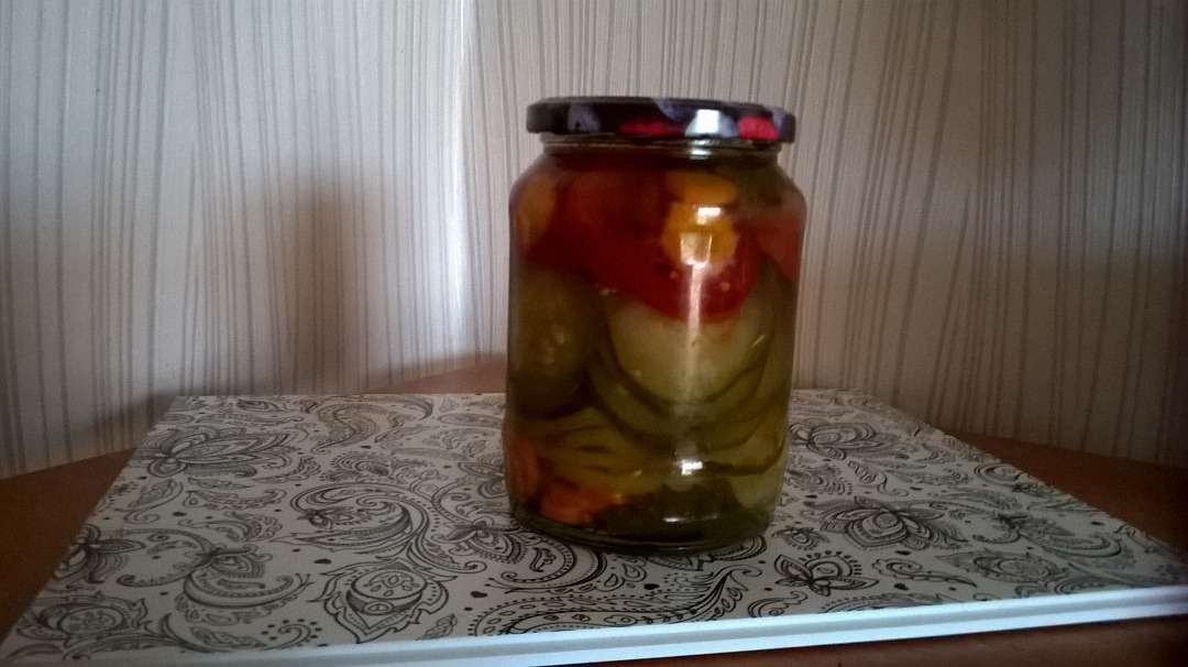 Овощной салат "Зимний" # заготовка