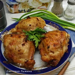Куриные бедра в аэрогриле