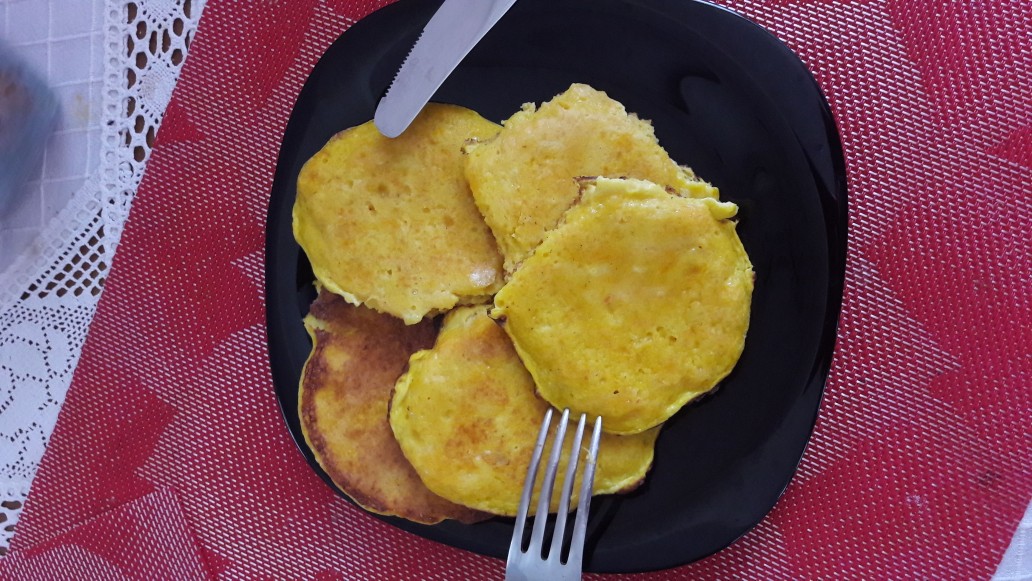 Тыквенные оладьи
