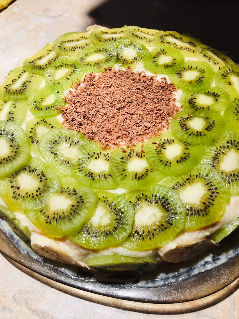 Пирог с киви и бананами '' ШАРЛИЗ'' рецепт – Выпечка и десерты. «Еда»