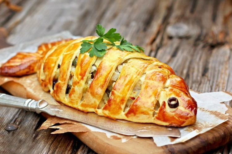 Рыбный пирог с капустой, пошаговый рецепт на ккал, фото, ингредиенты - gapapolya