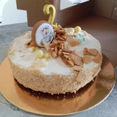 Торт морковный с кремом чиз