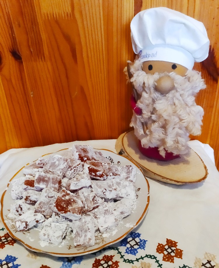 Облепиховый рахат лукум