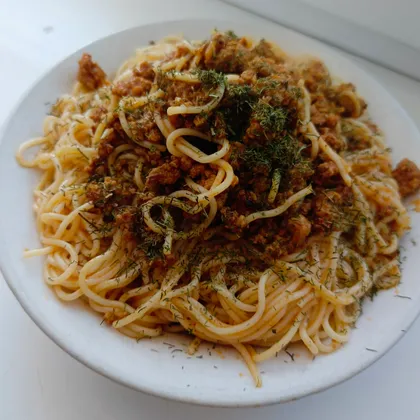 Спагетти на скорую руку 🍝