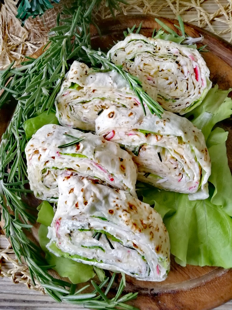 Рулет из лаваша