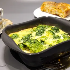 Омлет с брокколи