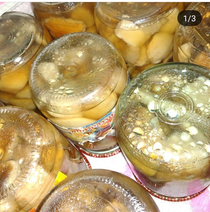 Белые грибочки на зиму