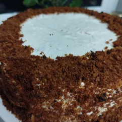 Торт Черный принц с черной смородиной 