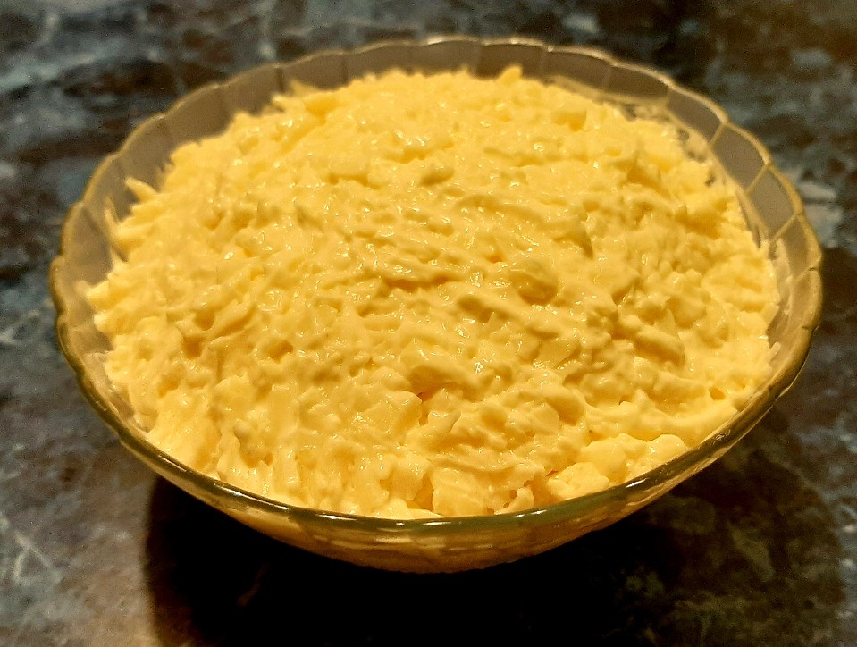 Салат чесночный(курица+сыр+) - пошаговый рецепт с фото