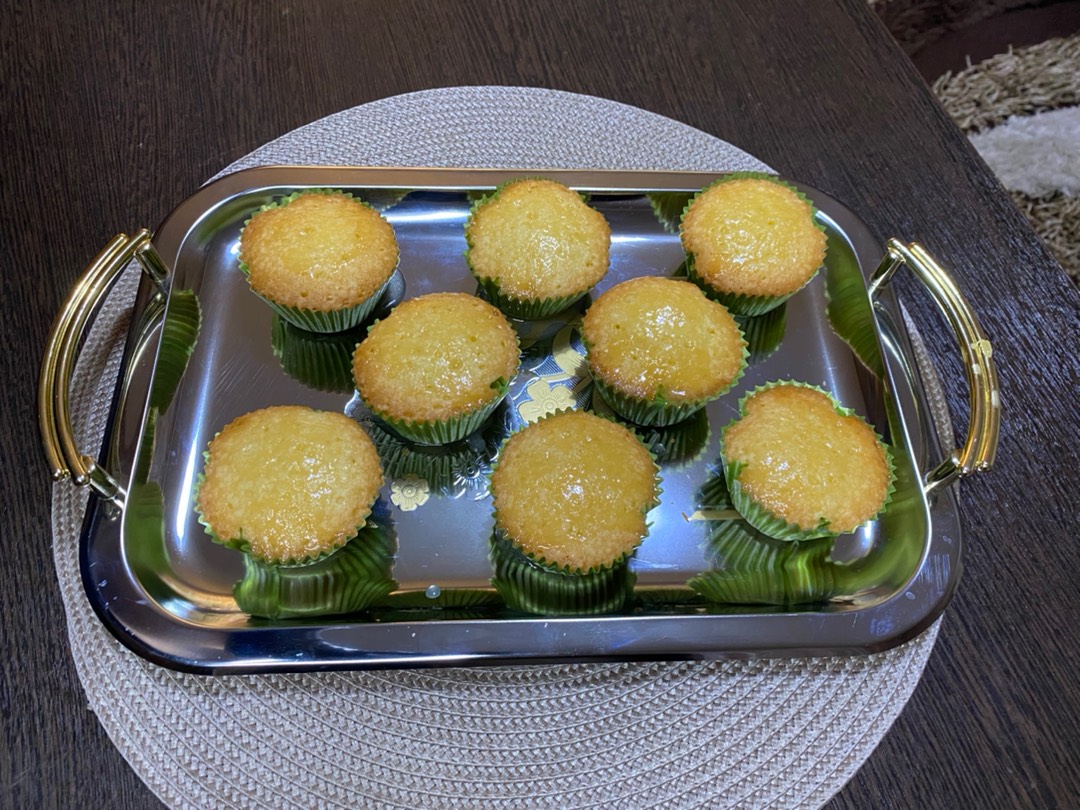 Лимонные кексики