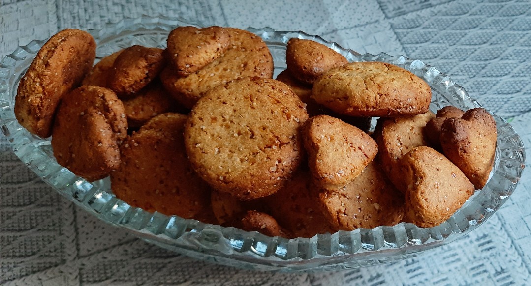 Овсяное печенье без яиц и масла