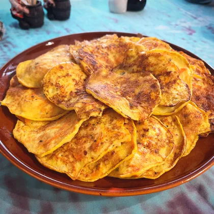 Кабачково-морковные оладьи
