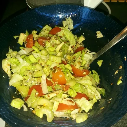 Полезный овощной салат