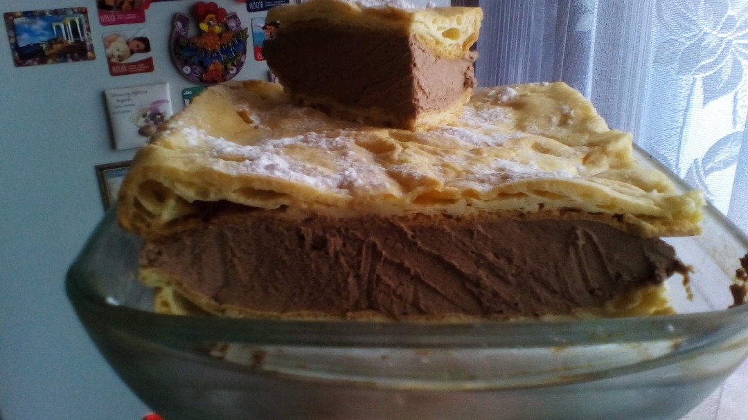 Торт "Карпатка" с шоколадным кремом