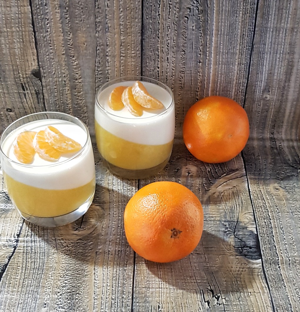 Десерт с апельсиновым соком🍊🍊🍊