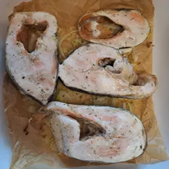 Кижуч в духовке