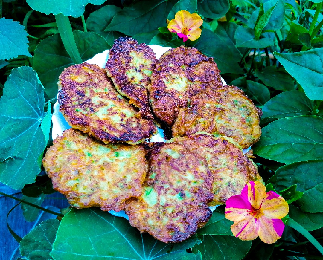 Кабачковые оладьи