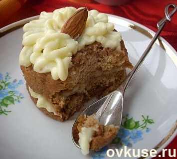 Пирожное из овсяного печенья