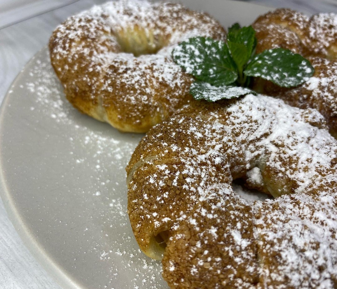 Яблочные колечки