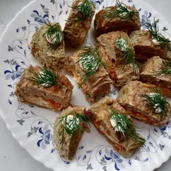 Рулет мясной в рукаве