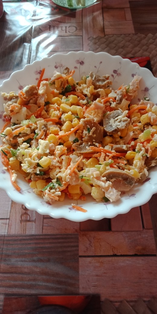 Очень вкусный салат