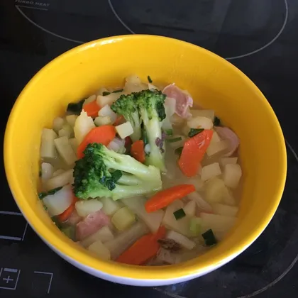 «Лера» суп с овощами и курицей