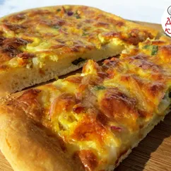 Пицца по-немецки. Flammkuchen (фламмкухен)