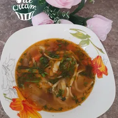 Угра или суп с домашней лапшой 🍲