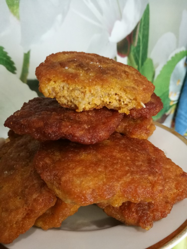 Икорные оладьи
