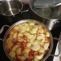 Компот из вишни и яблок 🍒🍏